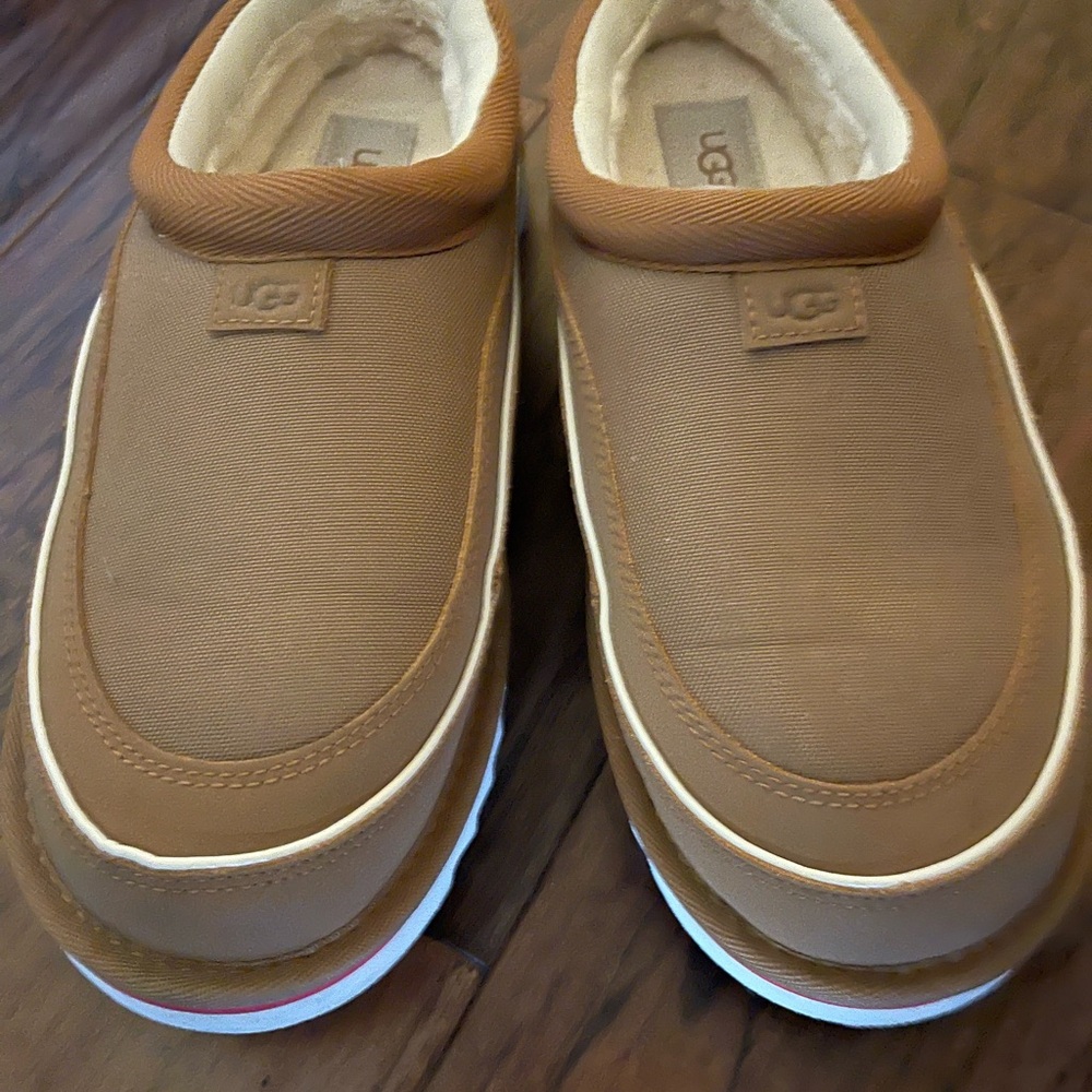 UGG Brown Slip-On Loafers, Barely Worn